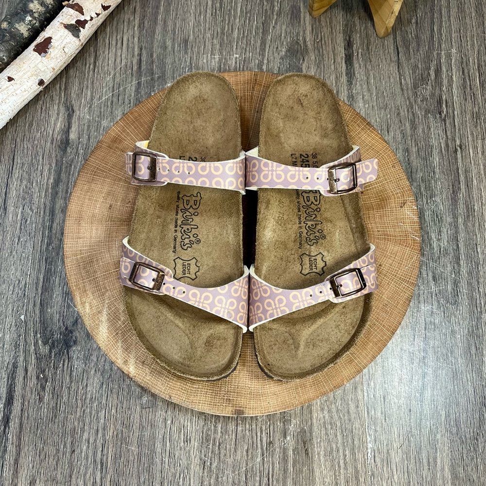 *NWOB Birki's Birkenstocks | Print Double Strap Sandals Size 7 Narrow
